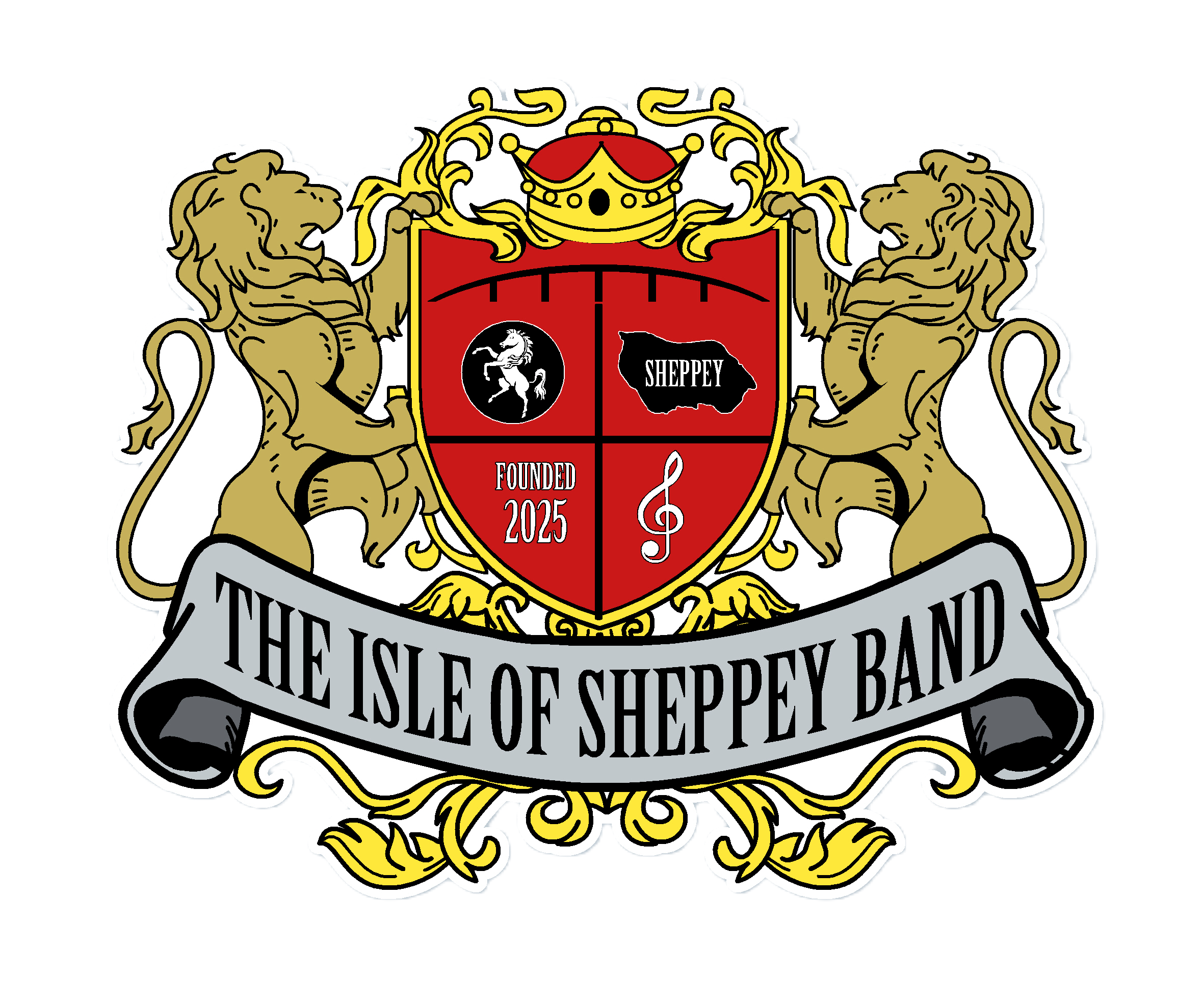 The Isle of Sheppey Band crest