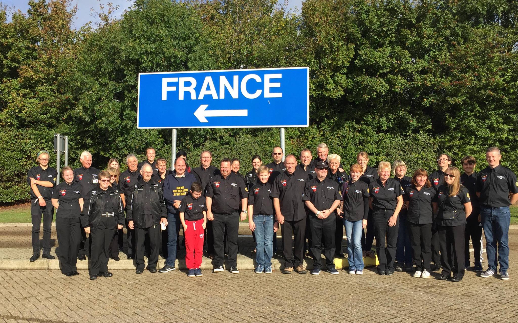 On our way to Menin Gate